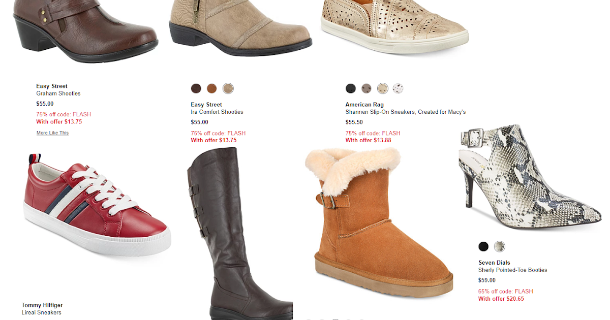 HOT Macy&#39;s Women&#39;s Shoes 75% off Flash Sale until midnight tonight! Shoes Starting From $13.75 ...