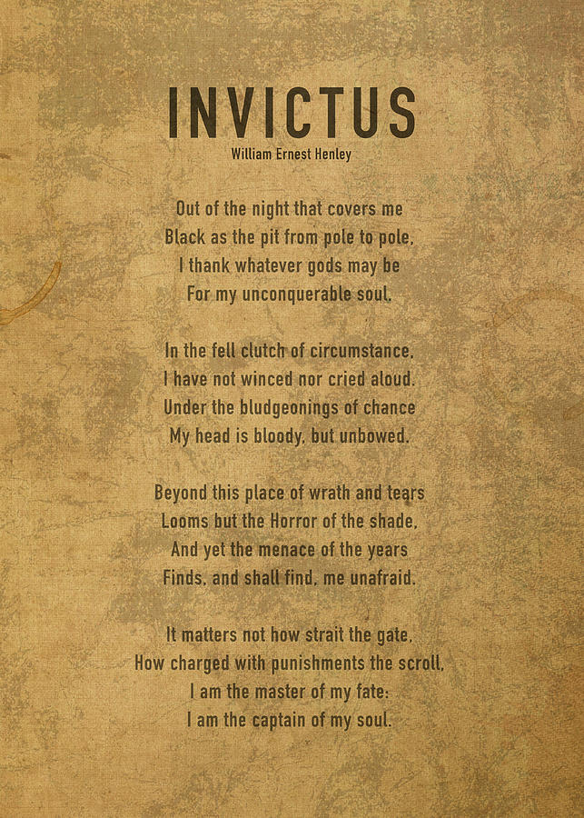 poem analysis of invictus