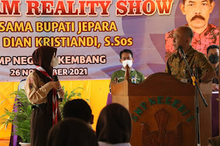 Siswa SMP N 1 Kembang Antusias Ikuti Kelas Inspiratif Bersama Bupati 1 IMG 20211126 WA0031