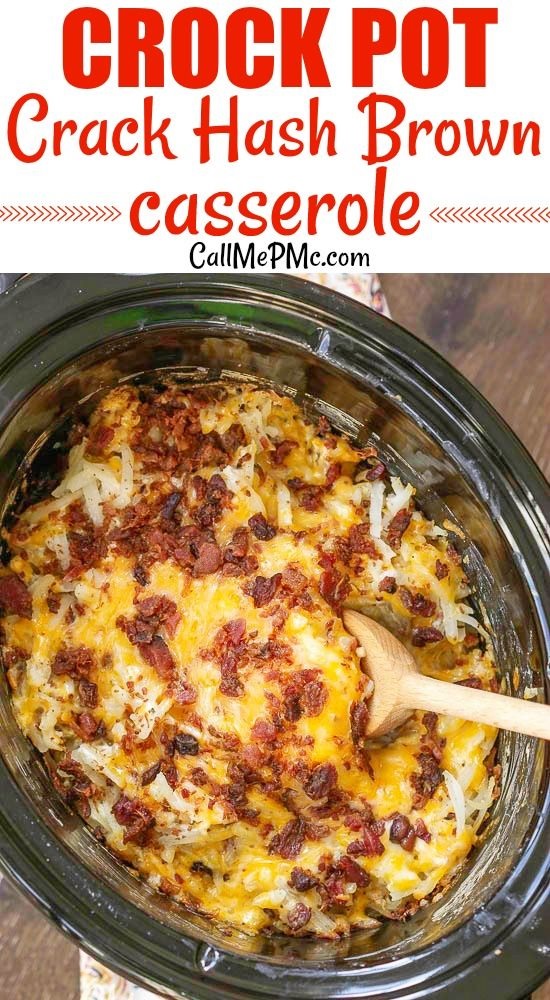 Crock Pot Crack Hash Brown Potatoes VICTORSDIARY