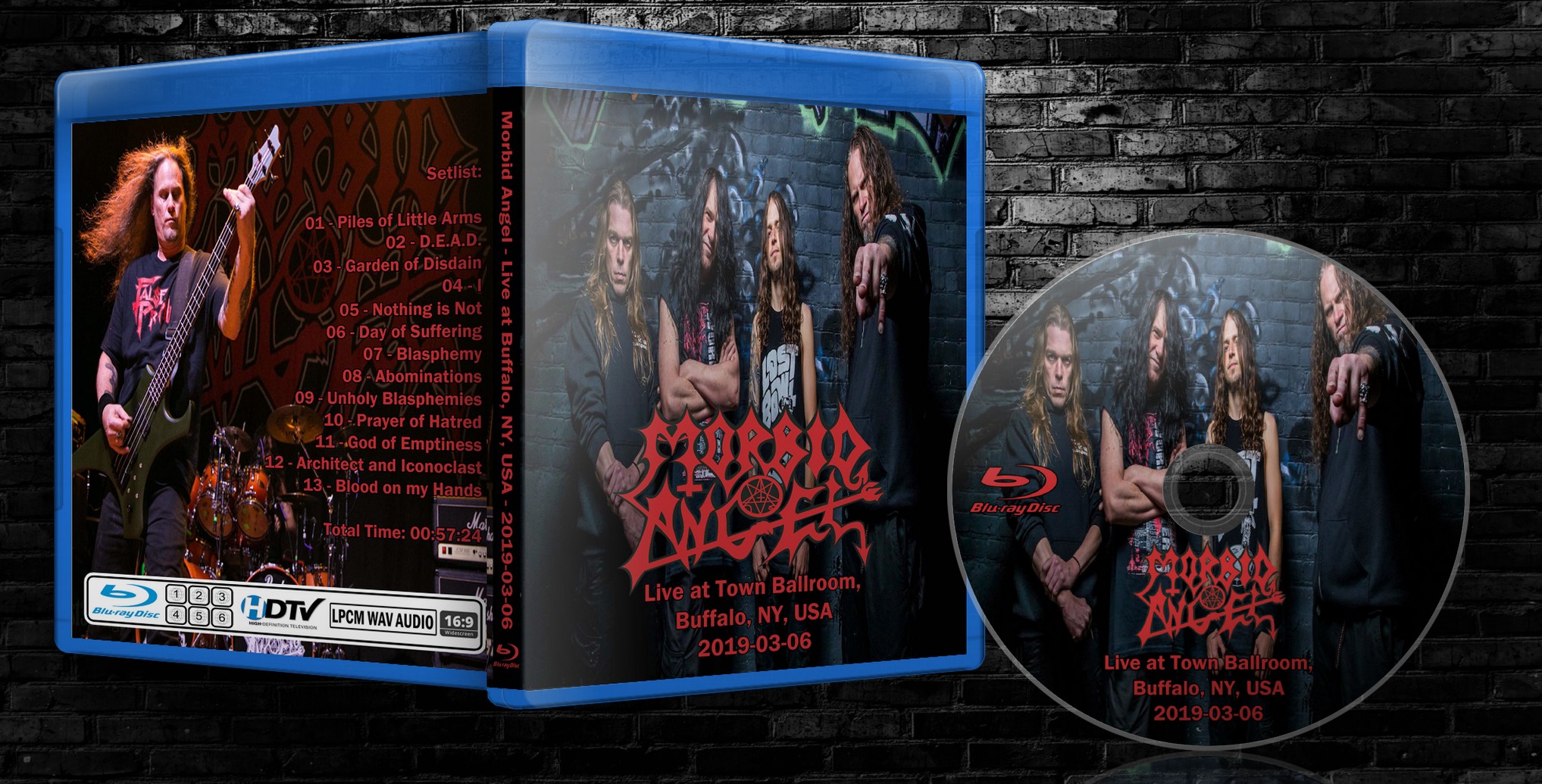 Deer5001RockCocert Morbid Angel 20190306 Town Ballroom, Buffalo