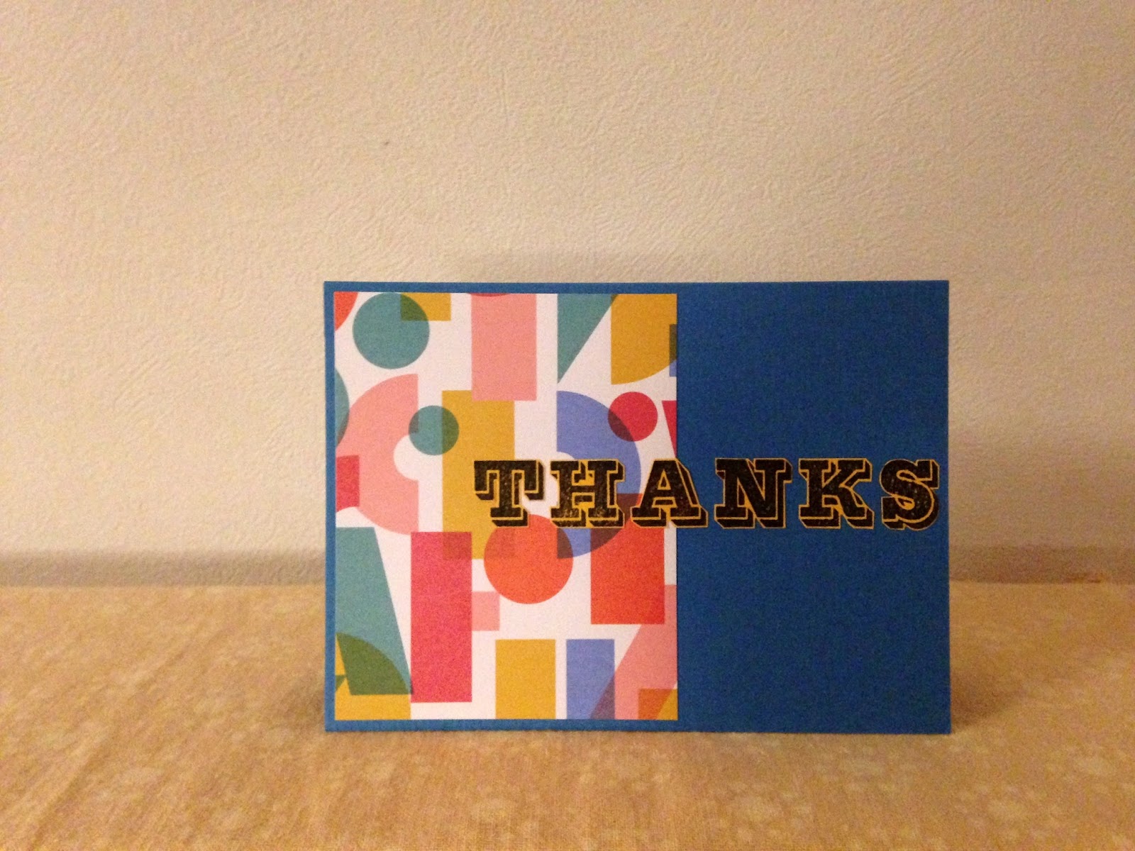 すぶろぐ お譲り企画と頂き物で サンキューカード 2種