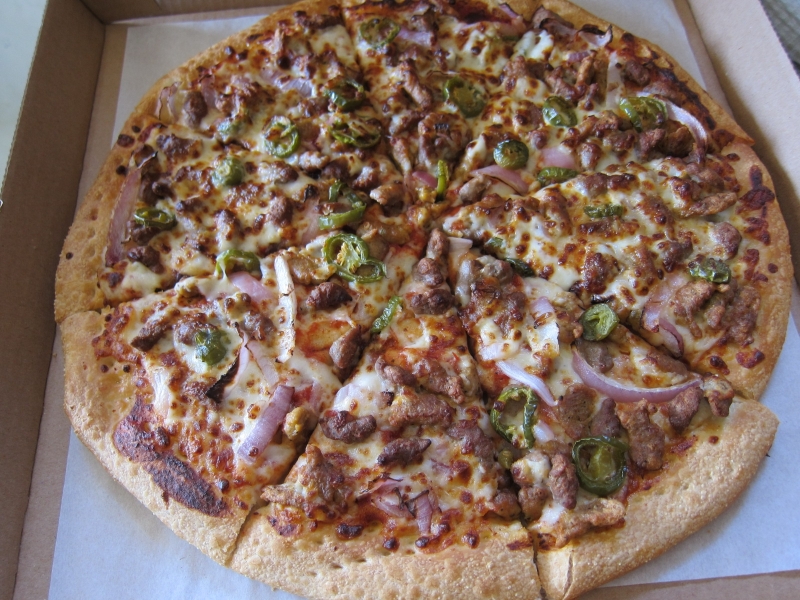Review Pizza Hut Spicy Sicilian HandTossed Pizza