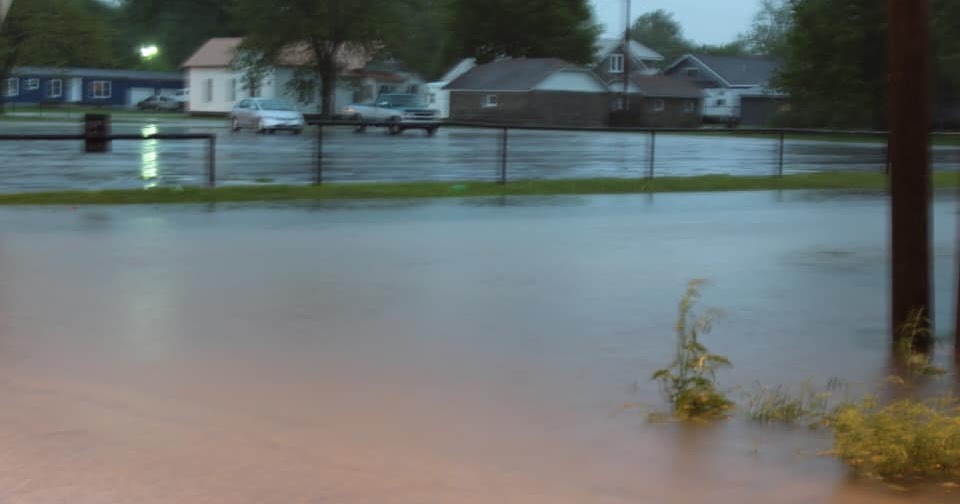 Inside Joplin Jasper streets flooding due to heavy rain