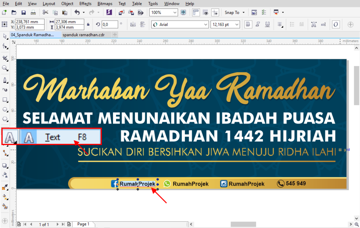 Download Template Desain Spanduk Ramadhan CDR Gratis ...