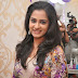 Telugu Actress Nanditha Photos In Violet Dress
