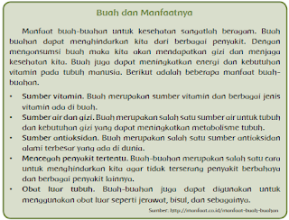 √ Sebutkan Keunggulan Buah Lokal Bila Dilihat dari Naskah Iklan Layanan