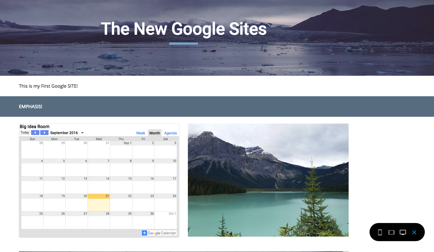 Switch On LEARNING! Google Sites Is New and Improved! New Google Sites