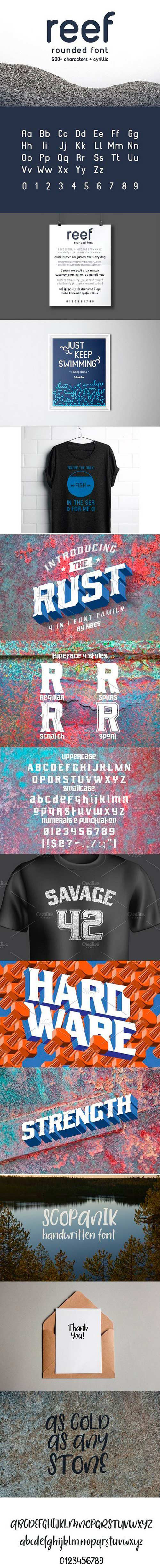 Rust, Scopanik, REEF Fonts 2 fjutyu