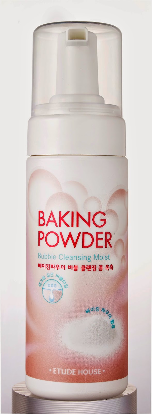 Peachy Pink Sisters Etude House Baking Powder Pore Cleansing Foam