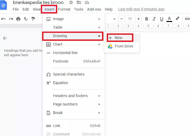 Como hacer una portada en google docs