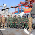 Satgas MTF TNI Konga XXVIII-L/UNIFIL KRI Sultan Hasanuddin 366 Terima Kunjungan Tim Wasev Ops Mabes TNI