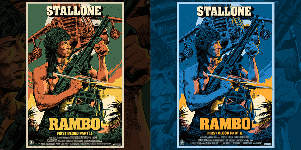 Rambo Last Blood Classic Movie Art Large Poster Print Gift A0 A1 A2 A3 A4 Maxi