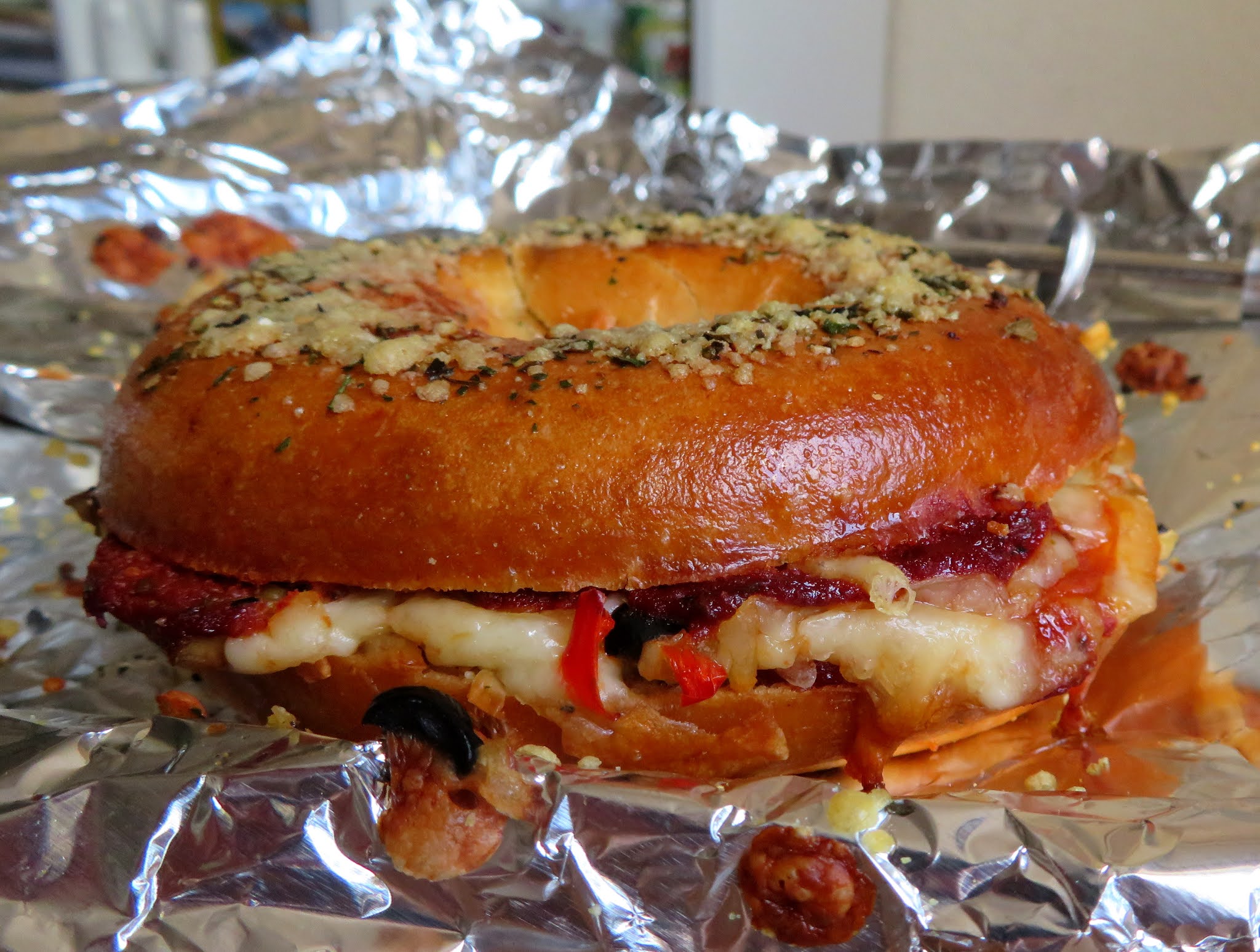 Ultimate Pizza Bagels