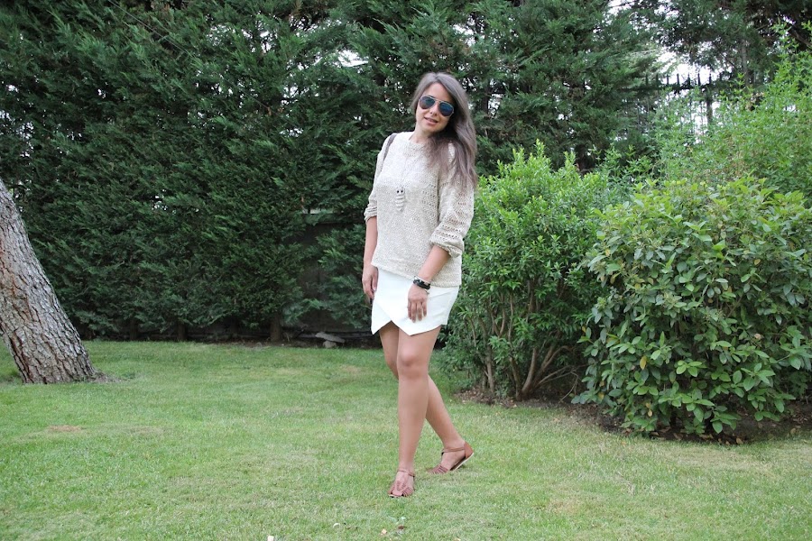 DIY Costura de falda de picos.