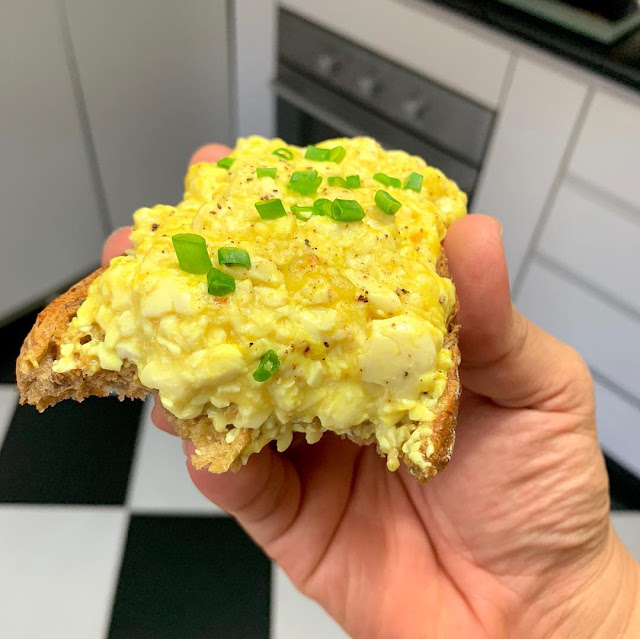 No Egg scrambled eggs recipe