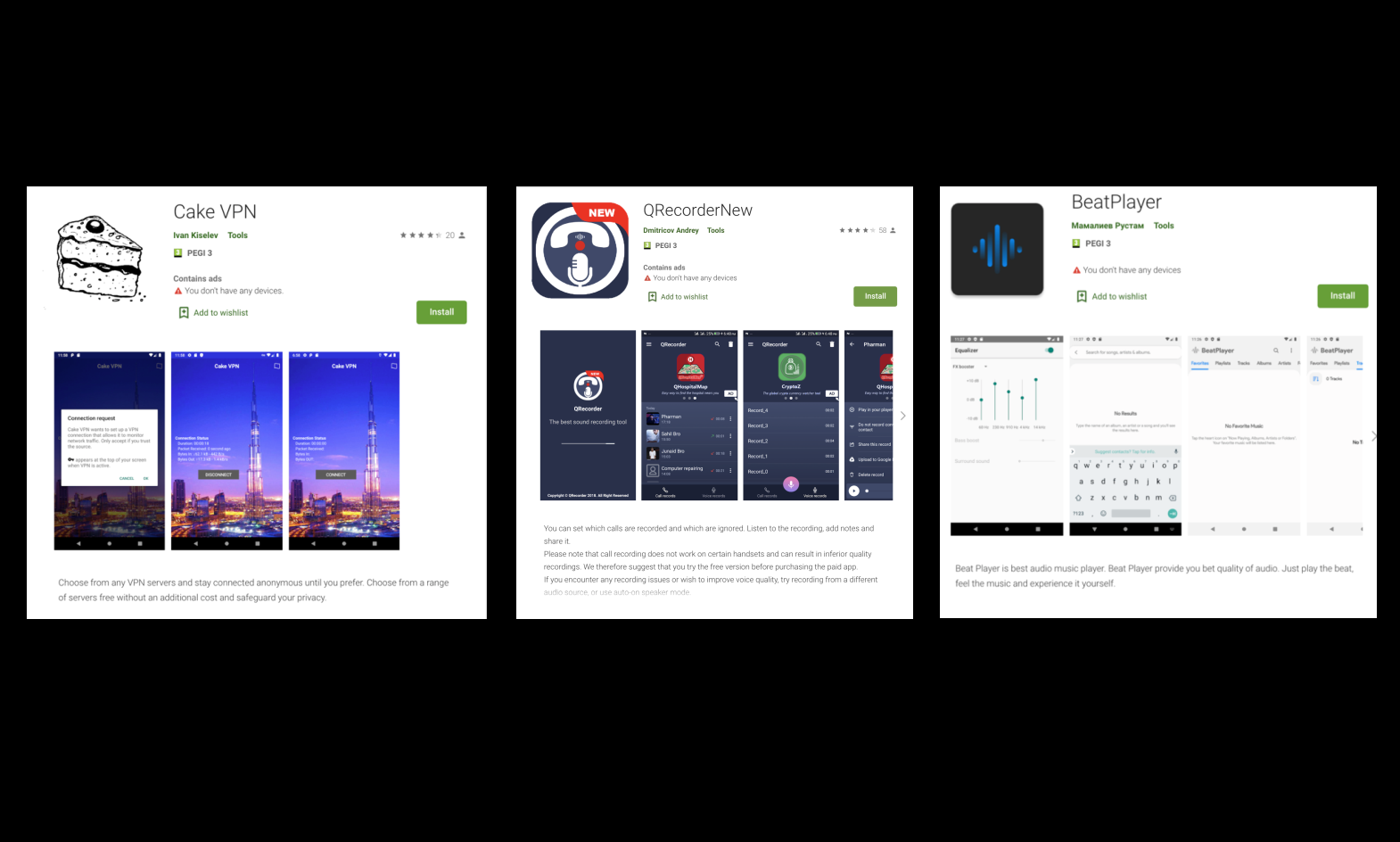 Beware Android Smartphone Users! These Dangerous VPNs, Music Players