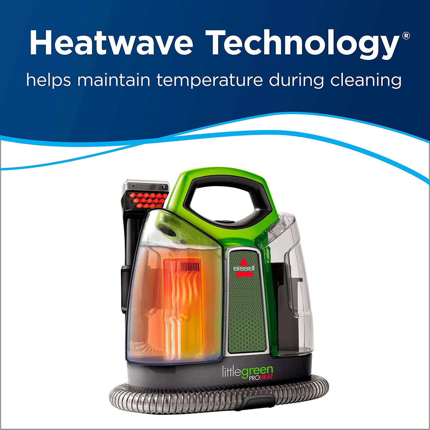 BISSELL 2513E Little Green Proheat Portable Deep Cleaner/Spot Cleaner