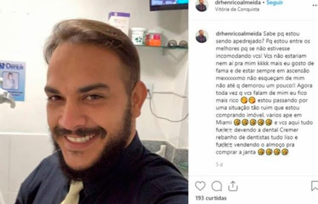 Estudante será investigado por exercício ilegal da profissão de dentista na Bahia