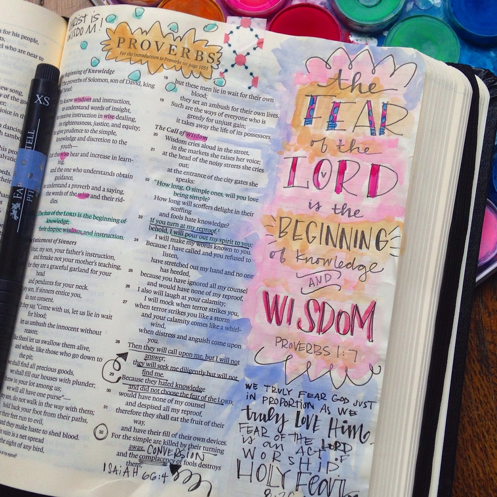 Clinging to the Vine: Bible Journaling 101