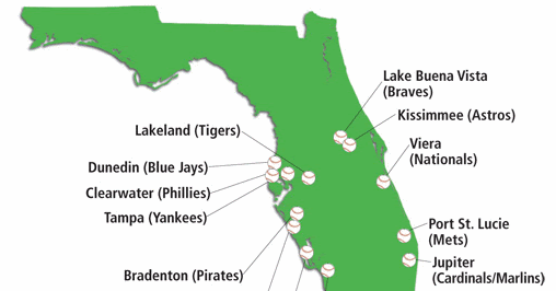 XM MLB Chat Florida Grapefruit - GrapefuitLeagueMap 
