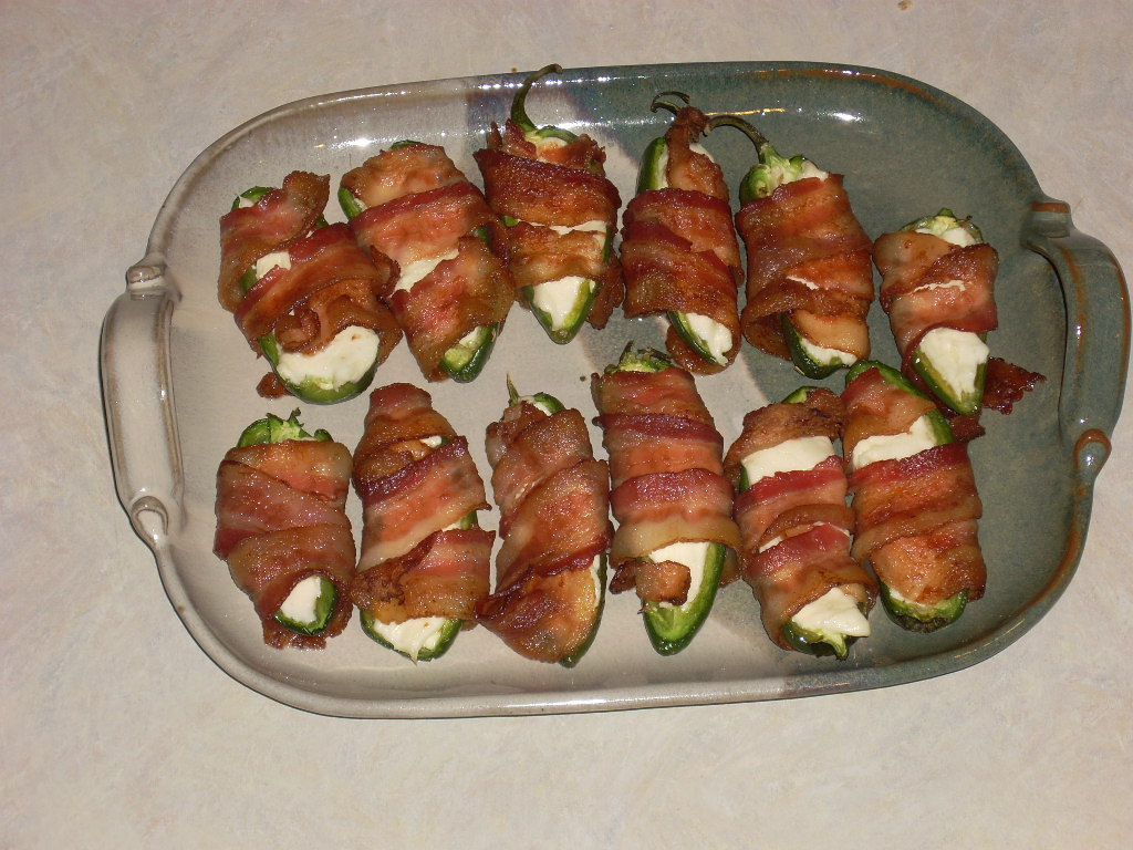 Simply Dinner Bacon wrapped Jalapenos