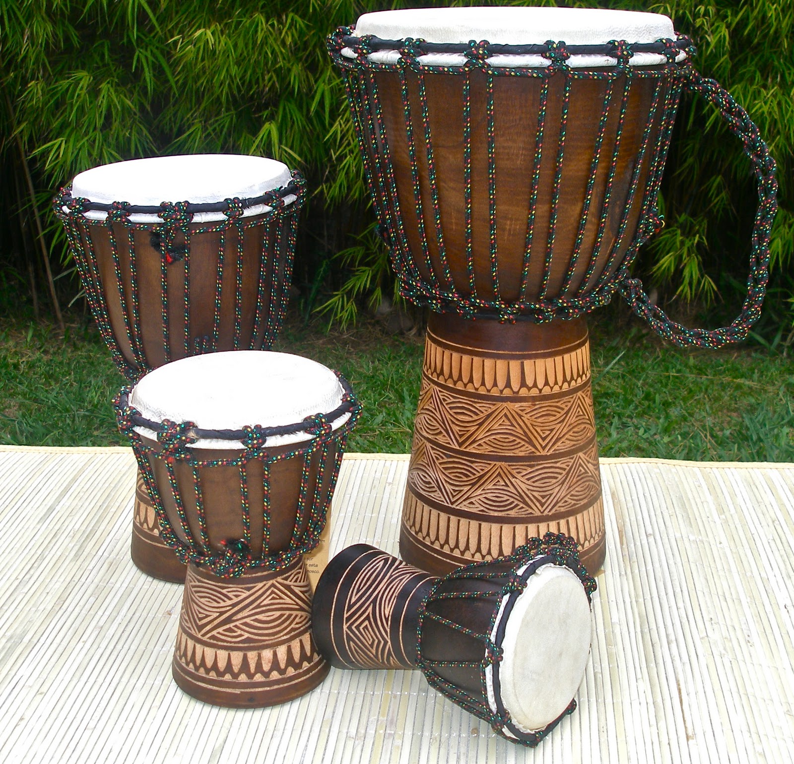 LOJA INDONESIA TRAMAS E CORES!!! Djembe