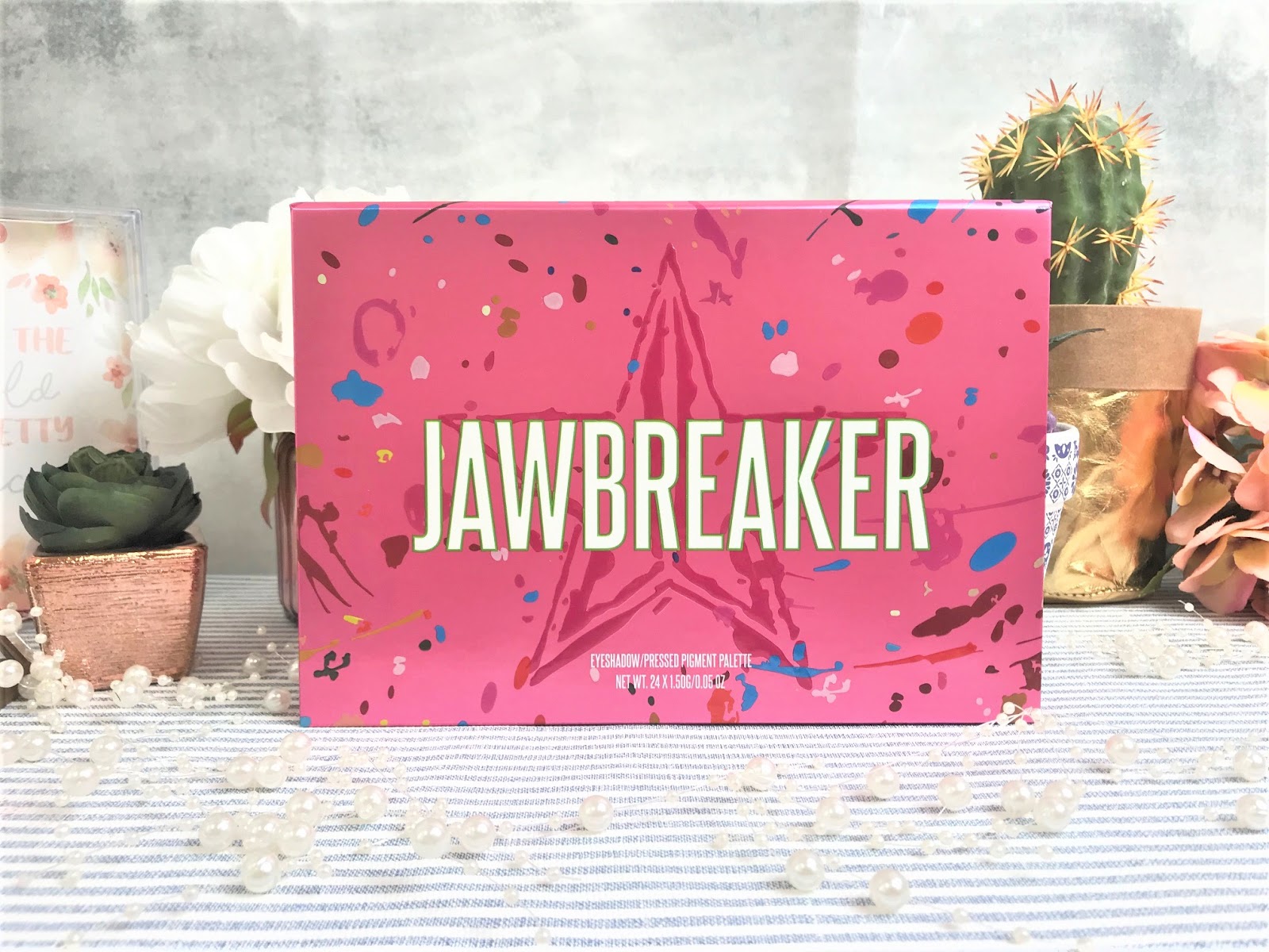 Kathryn S Loves Jeffree Star Cosmetics The Jawbreaker Collection Jawbreaker Eyeshadow Palette Review Swatches