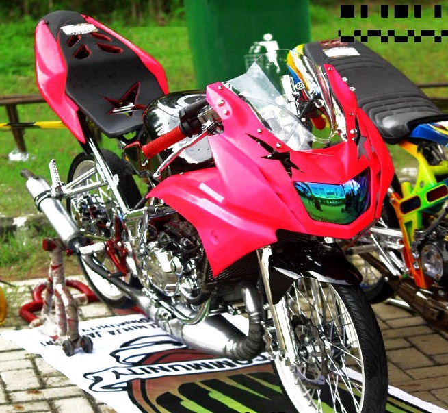 Ninja RR Modifikasi Pelek Jari-Jari