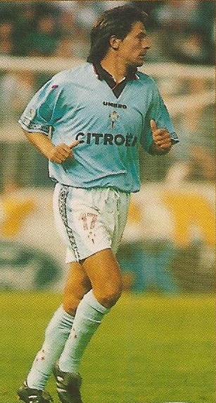 Grandes y pequeños jugadores del Celta de Vigo DANIEL DUTUEL