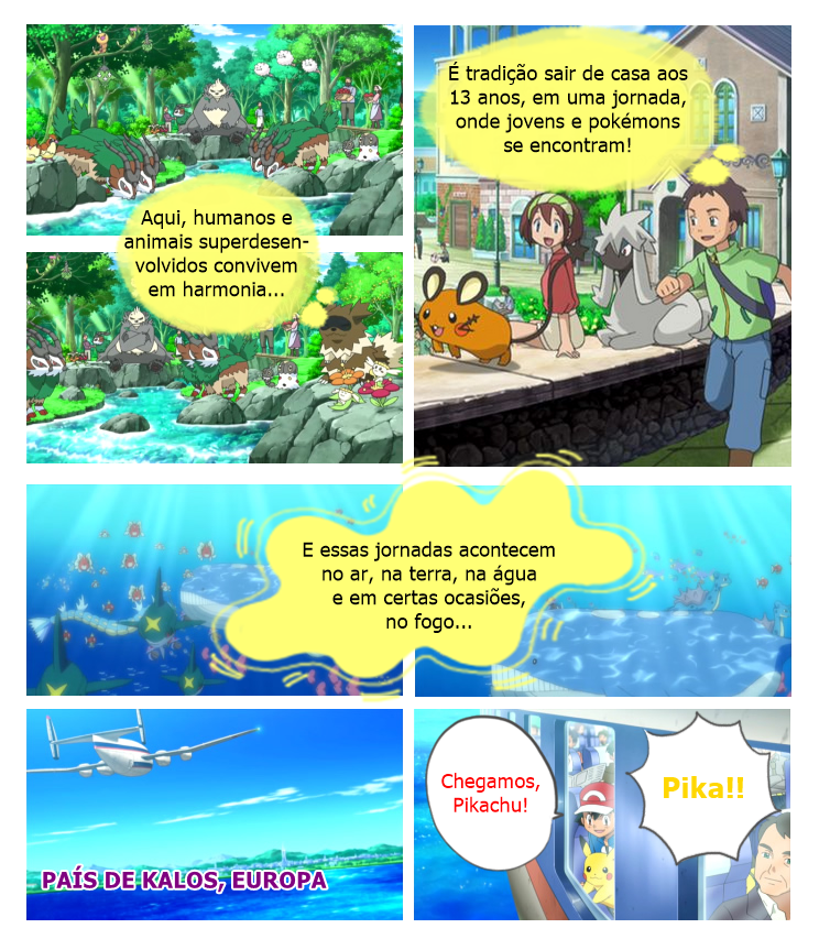 Protagonistas da Saga Core de Pokémon ~ PMD, Acervo de Imagens de Digimon  e Pokémon