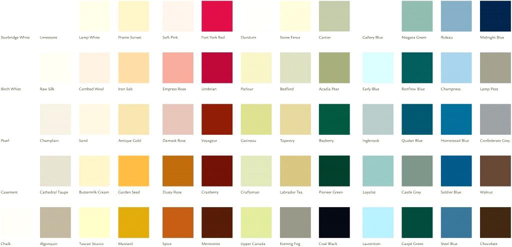 Ralph Paint Color Chart