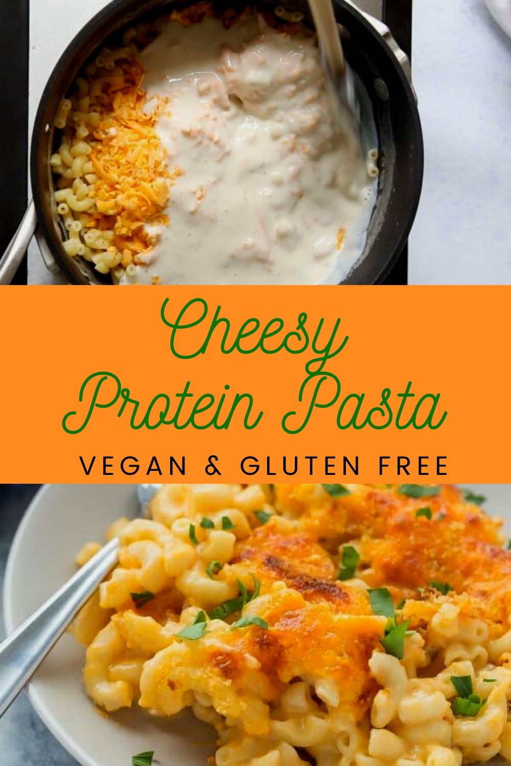 Cheesy Protein Pasta (Vegan & Gluten Free) New Recipe 2