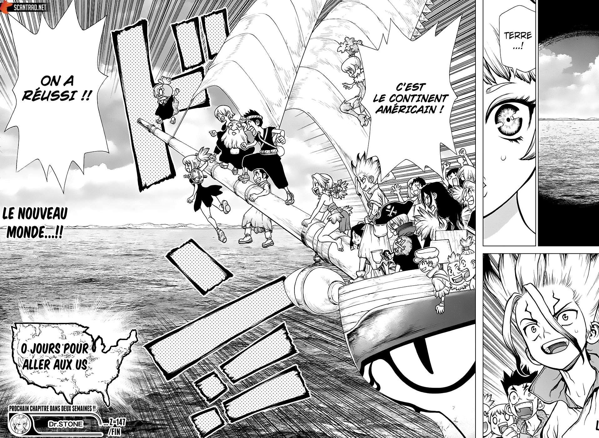 Dr.Stone Scan 147 VF - Dr.Stone Scan en ligne