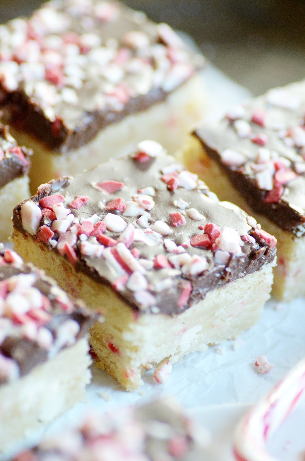 chocolate frosted candy cane