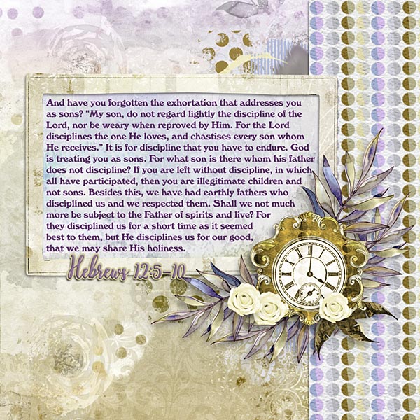 Layout for Today For a Short Time