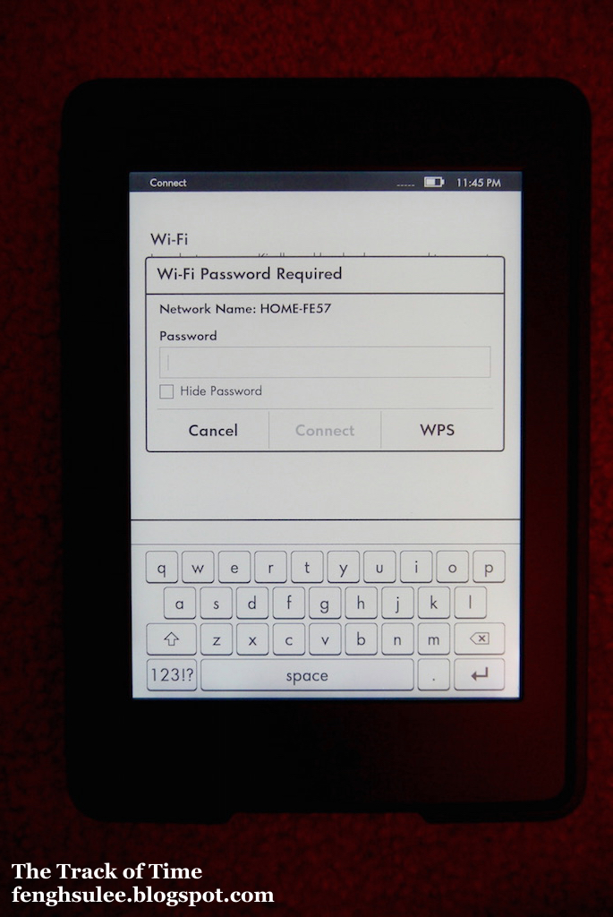 Amazon Kindle Paperwhite 3 The Track of Time
