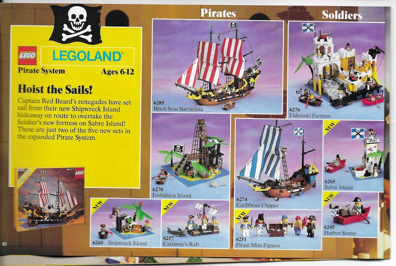A Look LEGO (Thar's Pirates Ahead,