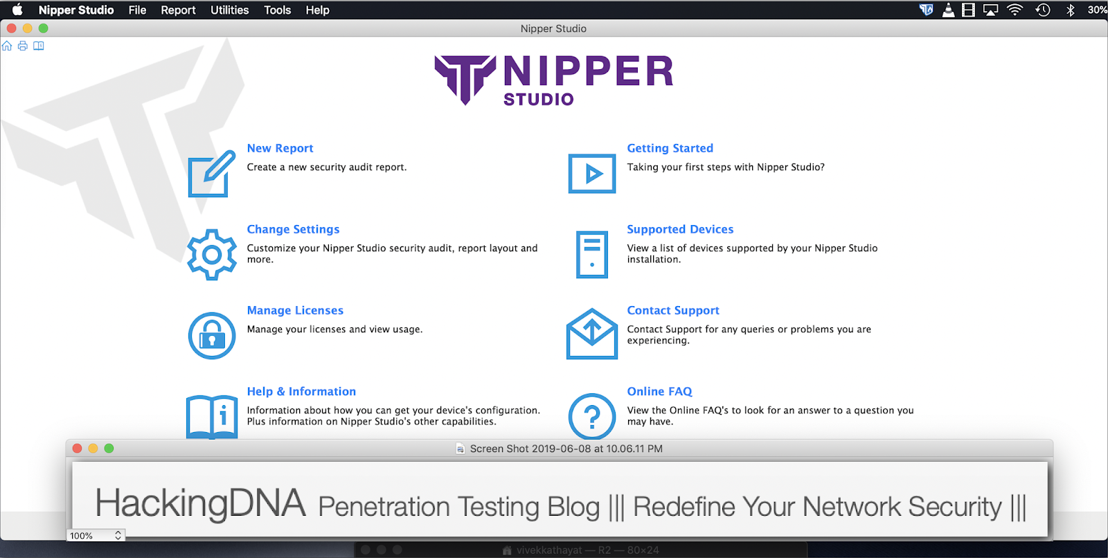 HackingDNA How to install Nipper Studio on Mac OS