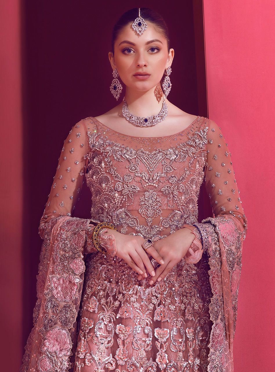 Zainab Chottani Bridal Collection 2019 STELLAR PINK SKU 140166s