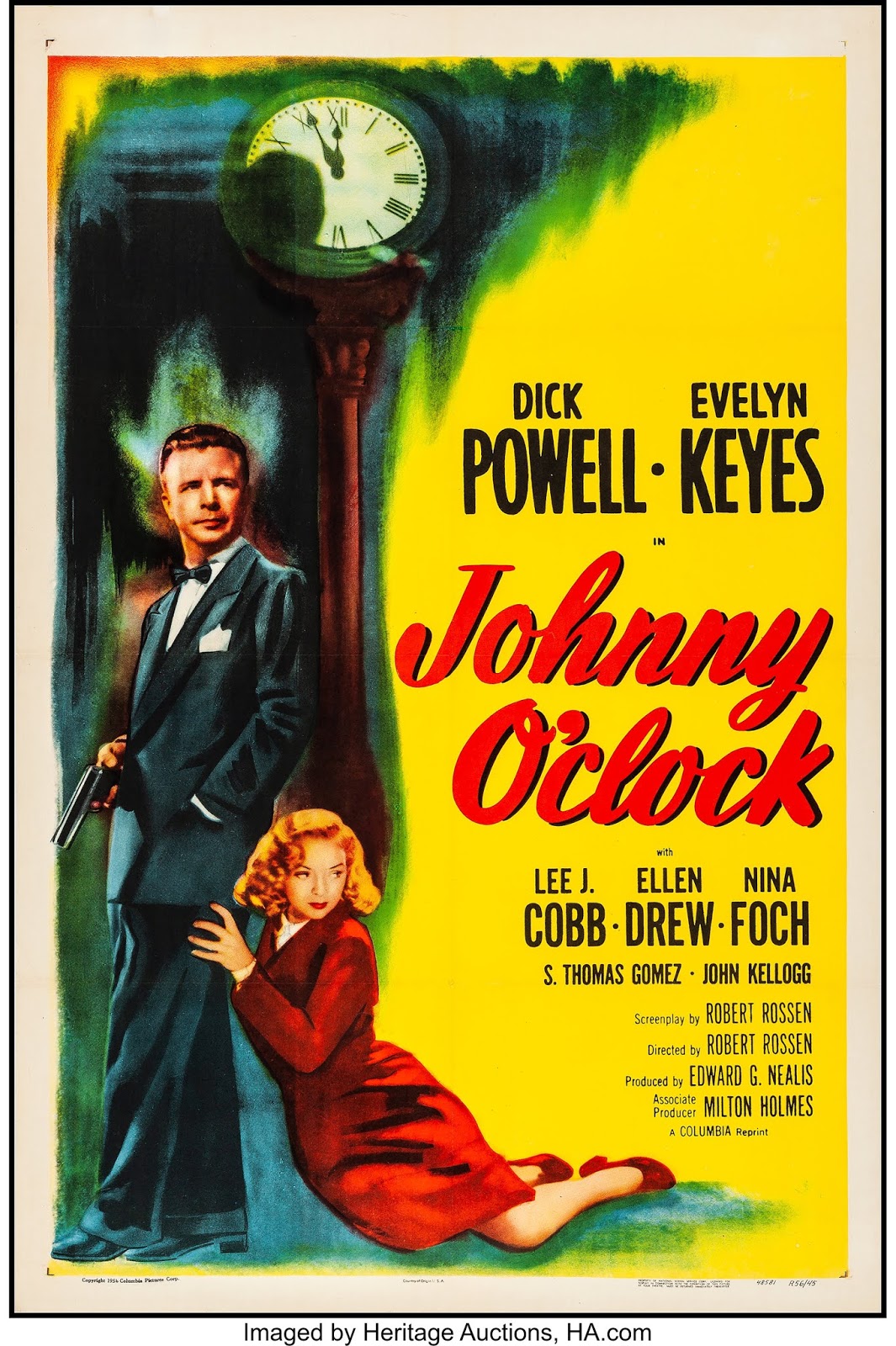 Dave's Movie Site Classic Movie Review Johnny O'Clock (1947)