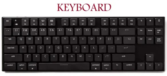 تعتبر لوحة المفاتيح وحدة لإدخال