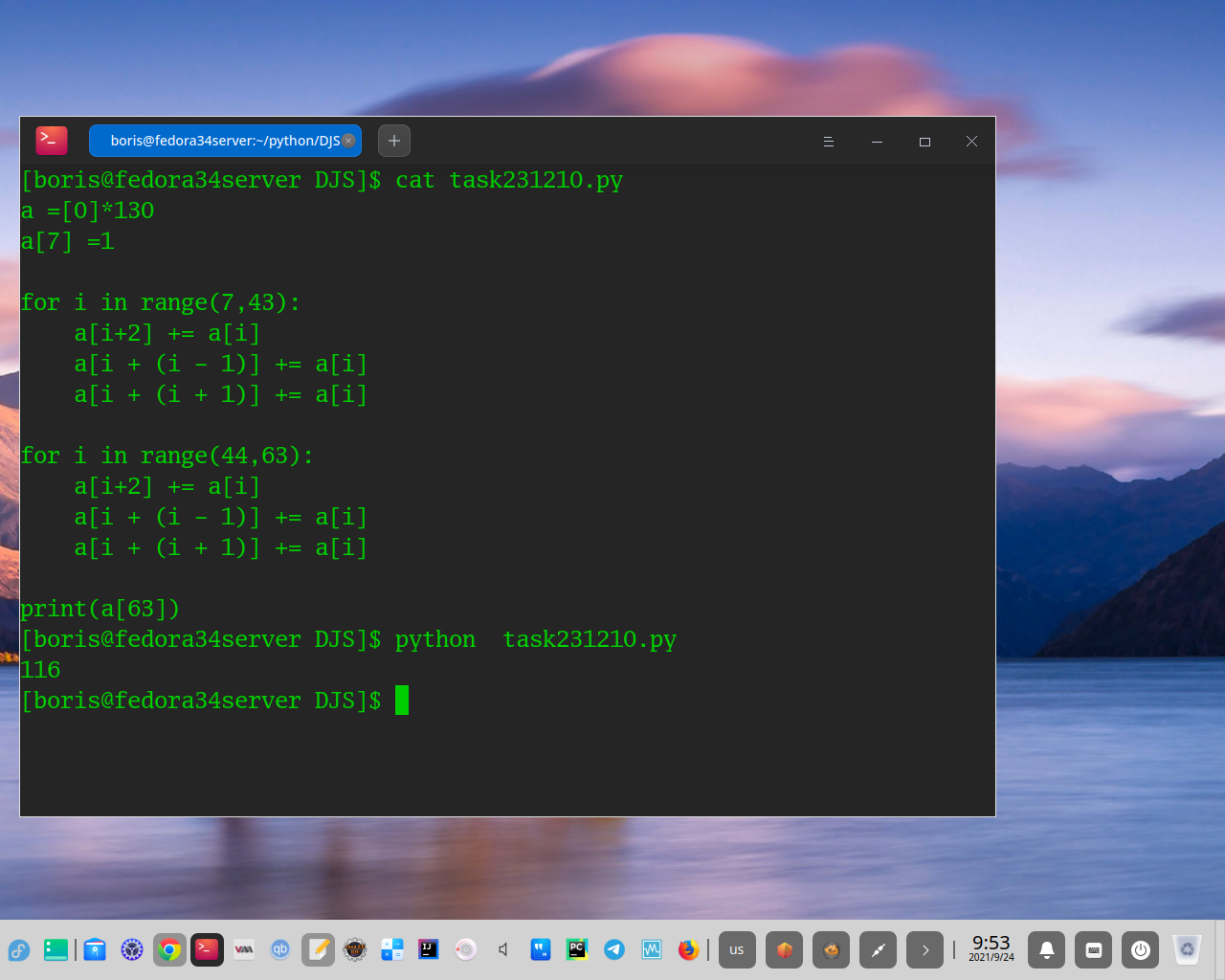 Solving some Russian USE problems via Python