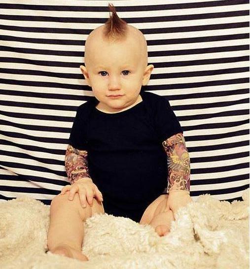 despotrica tattoo: Most Papolar Cute Baby Tattoos Idea