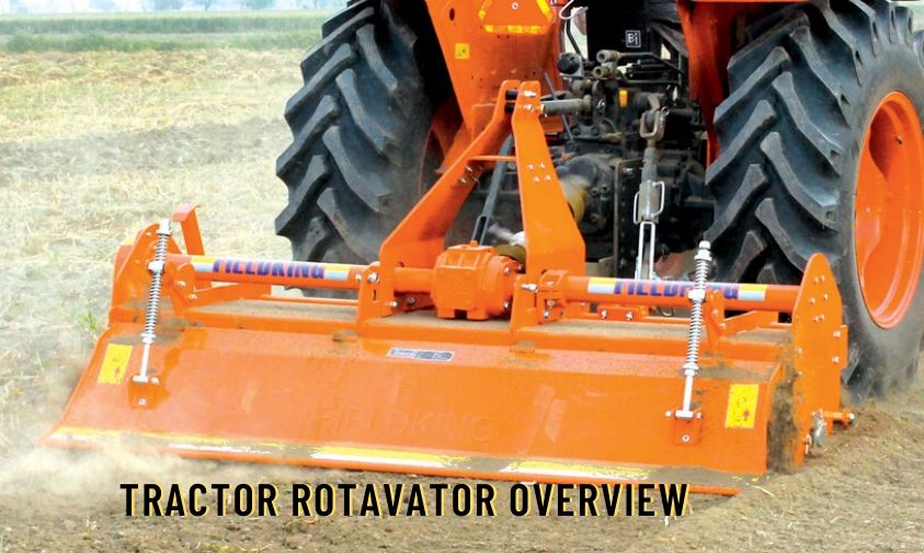 Agriculture Machines Tractor Rotavator Overview
