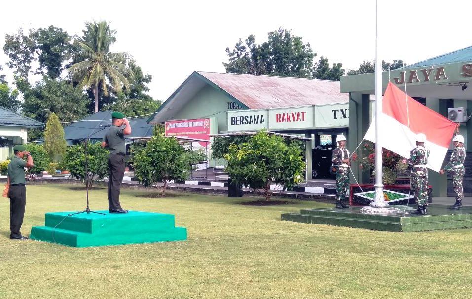 Kegiatan tersebut diikuti oleh seluruh anggota Kodim 1310 ...