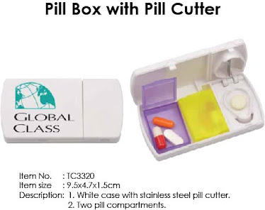 CENTRUM LINK - "PILL BOX With PILL CUTTER"