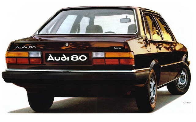 Audi 80 de segunda geração - anos 80