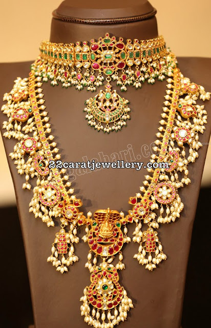 Long Kundan Guttapusalu By Mangatrai Neeraj - Jewellery Designs
