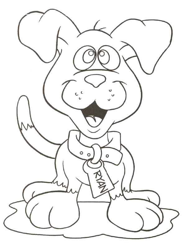 12 Free Printable Cute Puppies Coloring Sheet title=